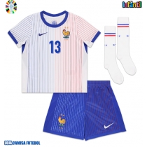 Camisa de Futebol França Kante #13 Equipamento Secundário Infantil Europeu 2024 Manga Curta (+ Calças curtas)